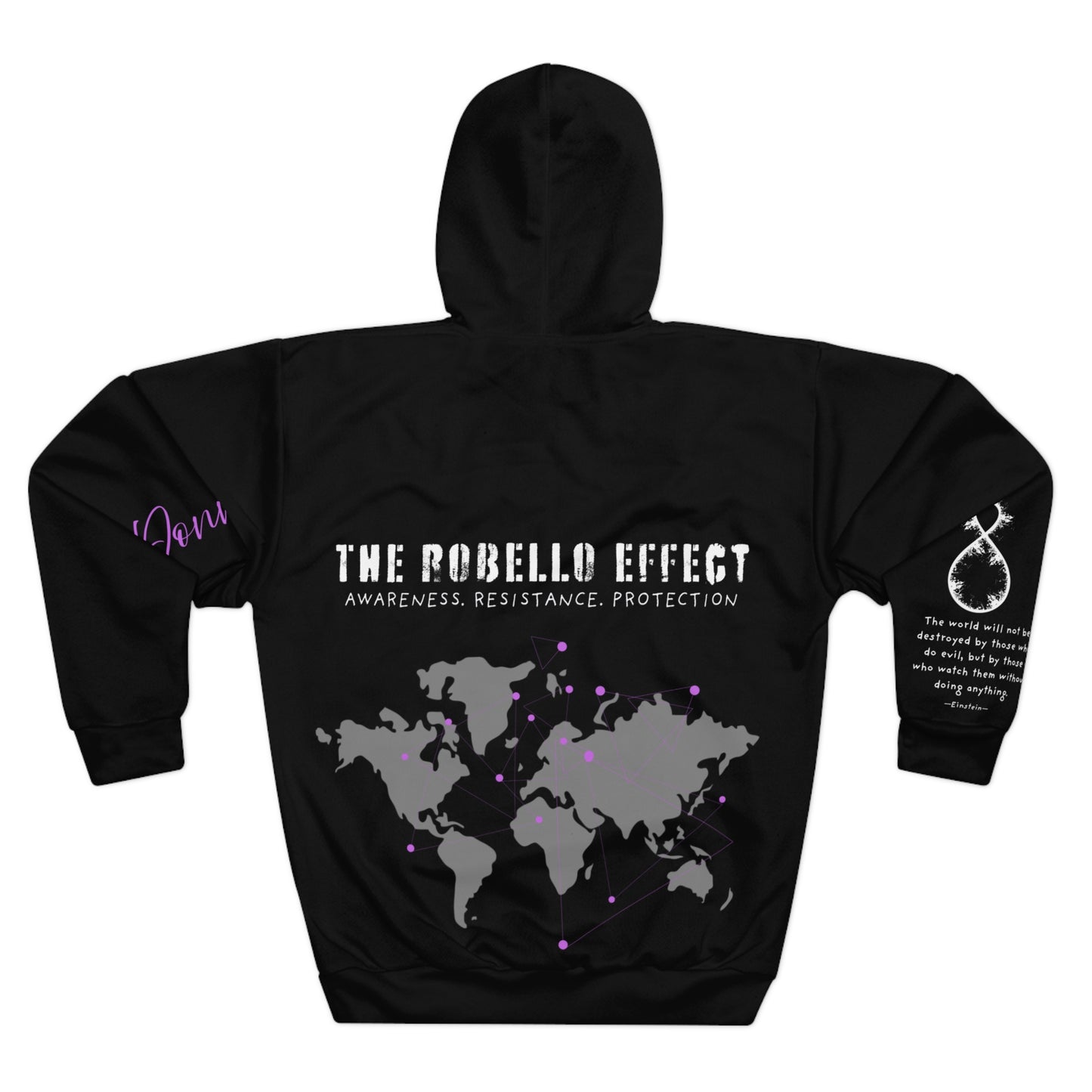 THE ROBELLO EFFECT HOODIE - Pink
